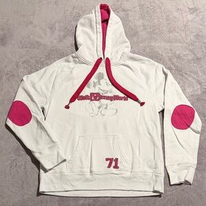 Walt Disney World White Hoodie with Pink Accents